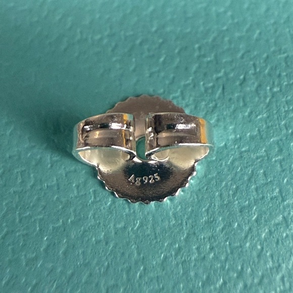 Tiffany & Co. Pie Crust Earring Back Sterling Silver NEW [|] - Picture 3 of 5